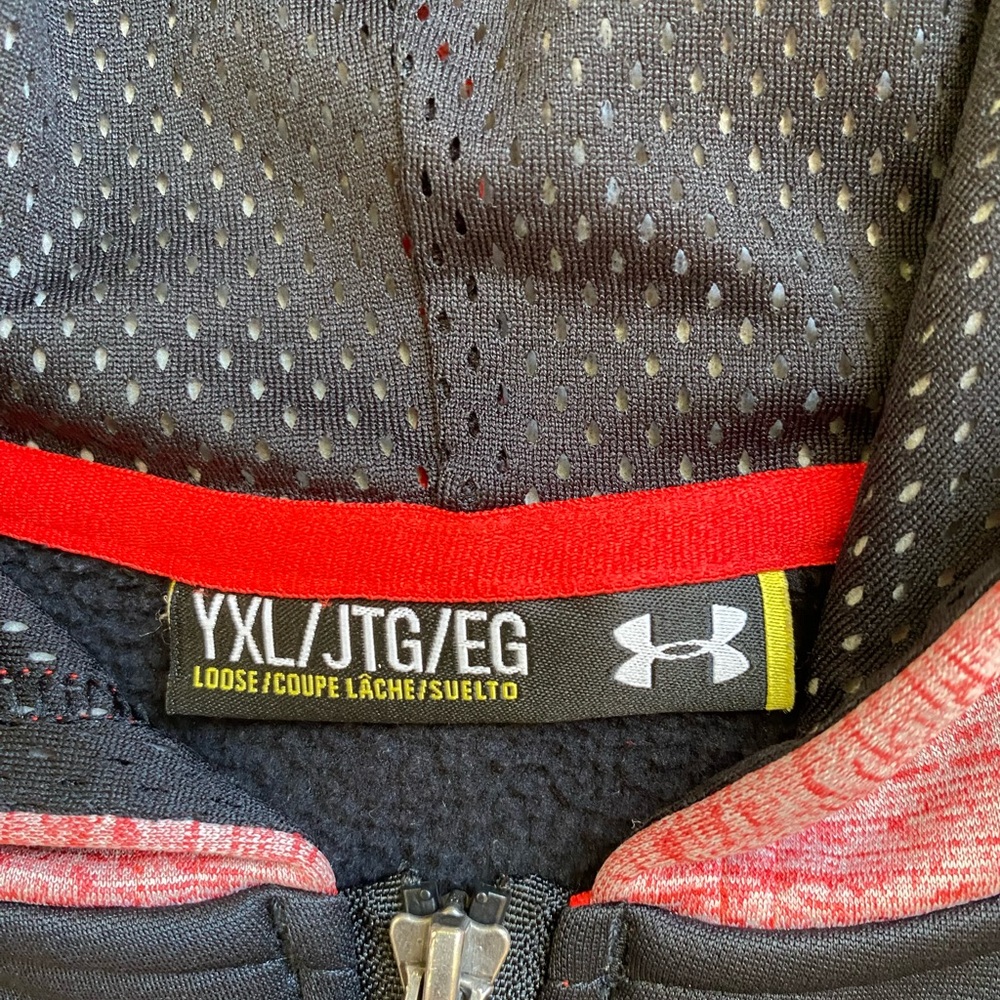 Boy’s Under Armour Storm Full Zip Hoodie - Picture 3 of 6